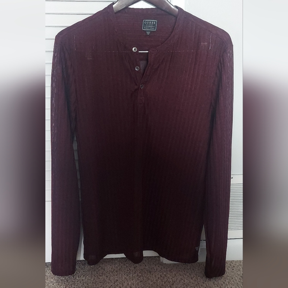 See-through Guess Dress Shirt